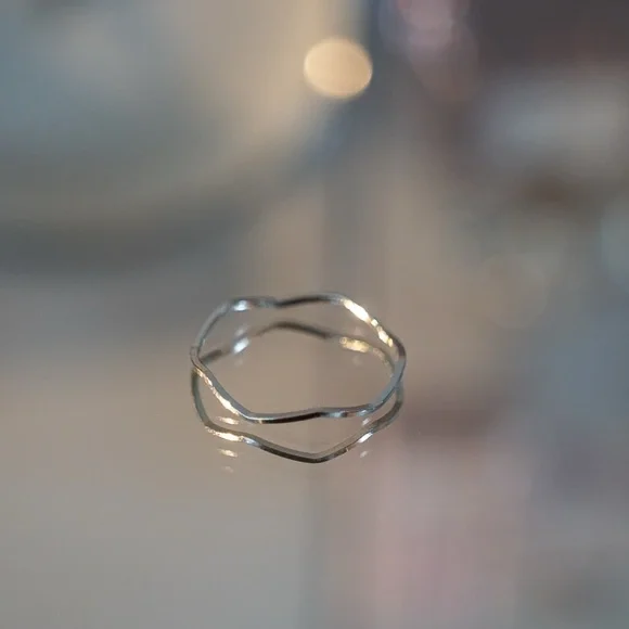 Shiny Silver Ring Collection - Picture 6 of 6